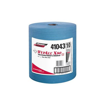 Kimberly-Clark Professional KIM41043 Blue WYPALL X80 Shop Wipers