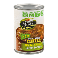 Health Valley Organic Vegetarian Chili Tame Tomato
