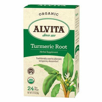 Alvita Teas Organic Herbal Tumeric Tea 24 Bags
