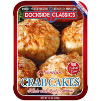 Dockside Classics Crab Cakes, 4 count, 12 oz