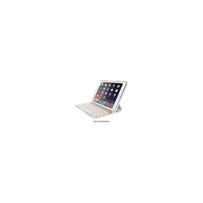 Belkin - Ultimate Pro Keyboard Case For Apple Ipad Air 2 - Gold/white