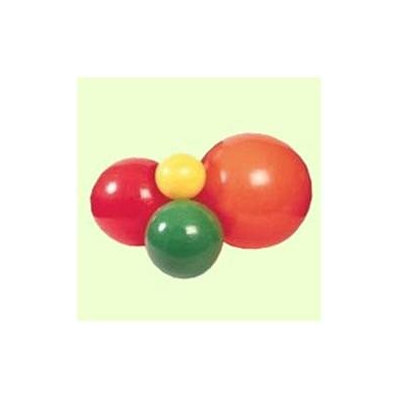 Fabrication Cando Inflatable 47-inch Orange Exercise Sensi-Ball