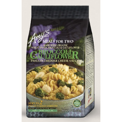 Amy's Kitchen Broccoli Cauliflower, Pasta In Cheddar Cheese Sauce - Meals For Two