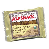 Alpsnack Coconut, Mango, Pineapple & Hemp Nuts, 1.5-Ounce Bars (Pack of 12)