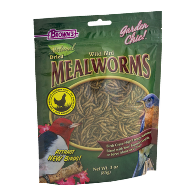 Brown's Garden Chic! Wild Bird Dried Mealworms