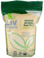 Pure Living Sprouted Garbanzo Bean Flour 1.5 lbs - Vegan