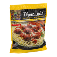 Mama Lucia Italian-Style Meatballs Mini Size - 60 CT