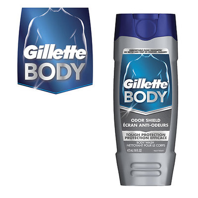 Gillette Odor Shield Body Wash