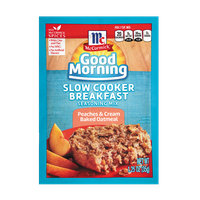 McCormick® Good Morning Peaches and Cream Oatmeal Slow Cooker Breakfast Seasoning Mix