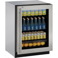 U-Line U3024RGLS13A 4.9 cu. ft. Built-in Compact Refrigerator