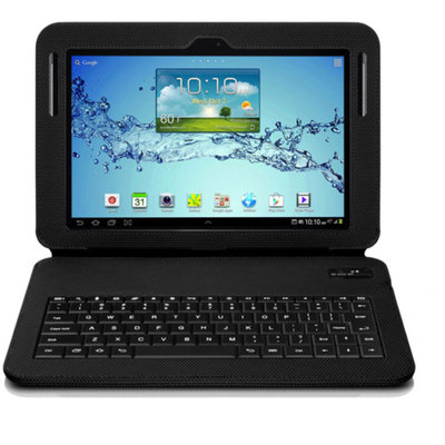 Aluratek Keyboard/Cover Case for 10.1' Tablet - Black
