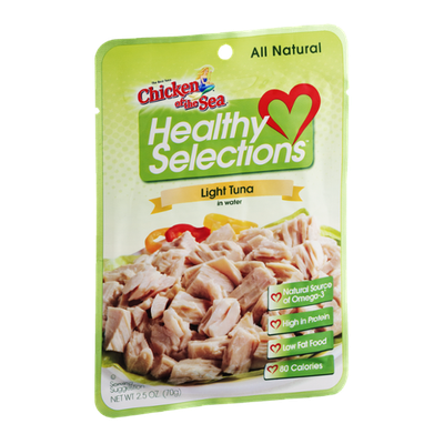 Chicken Of The Sea Healthy Selections Light Tuna In Water