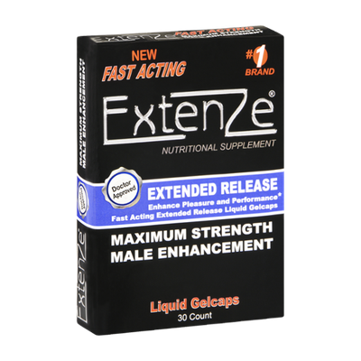 Extenze Maximum Strength Extended Release Male Enhancement Liquid Gelcaps - 30 CT