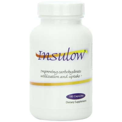 Insulow Dietary Supplement, Capsules, 180-Count Bottle