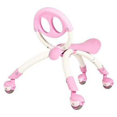 Pewi YBIKE Girl's Push And Ride Riding Toy - Pink