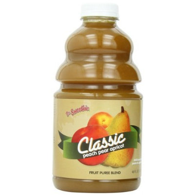 Dr. Smoothie Peach Pear Apricot Classic Blend Smoothie Bottles, 46-Ounce