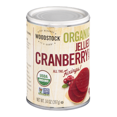 Woodstock Organic Jellied Cranberry Sauce