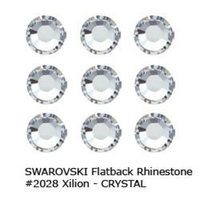 Swarovski Flatback Rhinestone #2028 Ss10 Crystal (1440pcs)