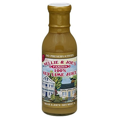 Nellie & Joe's Nellie and Joes 100 Percent Key Lime Juice, 12 Ounce -- 12 per case.