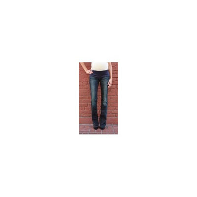 MEK Denim Mek Maternity Jeans : Marrakech Slim Bootcut - Dark Blue (25W x 34L)