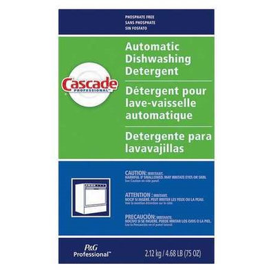 CASCADE 59535 Dishwashing Detergent,75 oz, Fresh, PK7