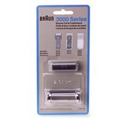 Braun System 1-2-3 3000 Series Shaver Foil and Cutter Head