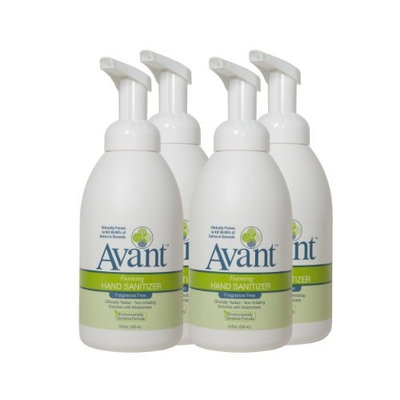 Avant Foaming Fragrance Free Avant Foaming Fragrance-Free Instant Hand Sanitizer Bundle (4 Bottles)
