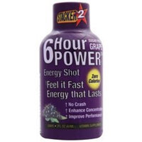 NVE Pharmaceuticals - 6 Hour Power Energy Shot Grape, 2 oz drinks