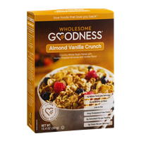 Wholesome Goodness Almond Vanilla Crunch