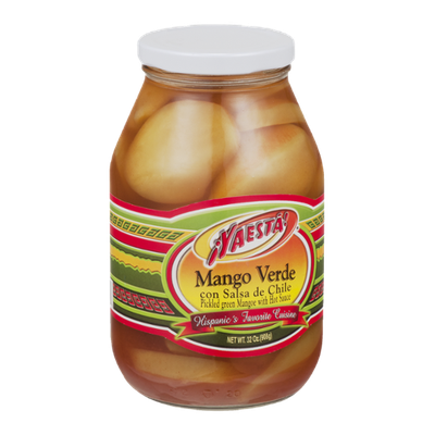 Yaesta Mango Verde con Salsa de Chile