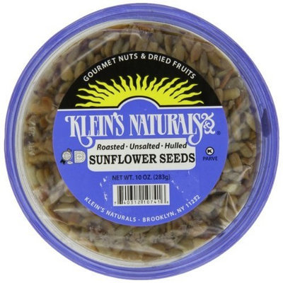 Unknown Klein's Natural Foods Sunflower/Hull, Roasted and Unsalted 10 Ounce (Pack of 6)