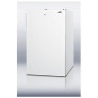 Summit CM411L 4.1 Cu. Ft. White Undercounter Compact Refrigerator