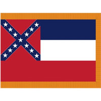 Annin Flag: Mississippi State Flag : 3' x 5'