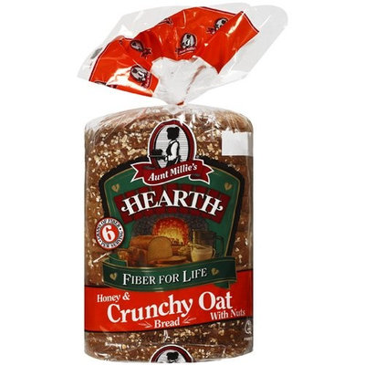Aunt Millie's Hearth: Fiber For Life Crunchy Oat Bread, 28 Oz