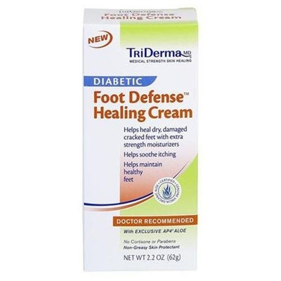 TriDerma Skincare Diabetic Foot Healing Cream - 1.7 oz