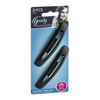Goody Ouchless Flex Comfort Barrettes - 2 CT