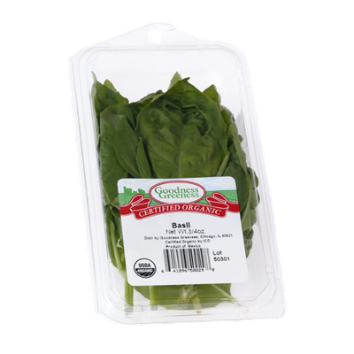 Goodness Greeness Basil Herbs - Organic