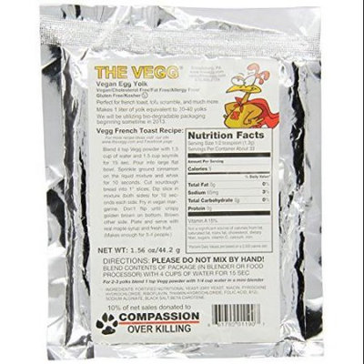 The Vegg - Vegan Egg Yolk Mix - 1.56 oz Bag