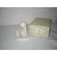 Enesco Designed Giftware Precious Moments Figurine ~ May Your Christmas Be Blessed #E-5376