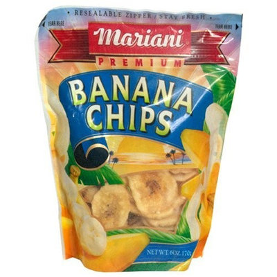 Mariani Banana Chips, 6-Ounce Units (Pack of 12)