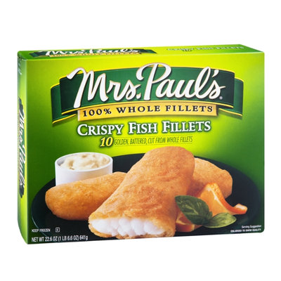 Mrs. Paul's Fish Fillets Crispy - 10 CT