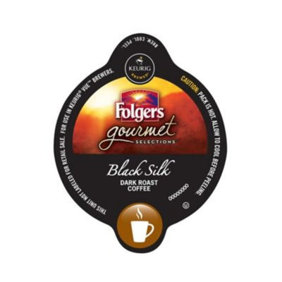 Keurig Folgers Gourmet Selections Black Silk VUE Packs Coffee, 16 count