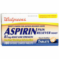 Walgreens Aspirin 81 mg Adult Low Strength Tablets