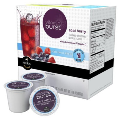Keurig Vitamin Burst Acai Berry Iced Fruit Brew K-Cups 16 ct