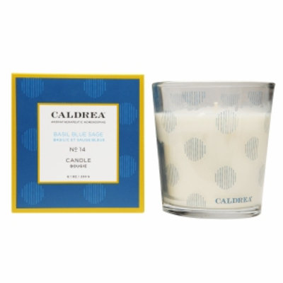 Caldrea Fragranced Candle, No 14 Basil Blue Sage, 8.1 oz