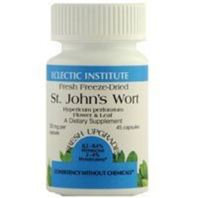 St. John's Wort 300mg Freeze-Dried Eclectic Institute 75 VCaps