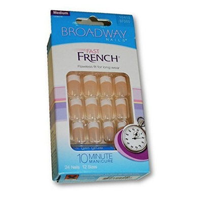 Kiss Broadway Nail Kit BFD05 B'WAY FAST FRENCH STOPE