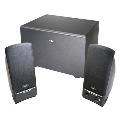 Cyber Acoustics Three Piece Subwoofer and Satellite Computer Speaker System