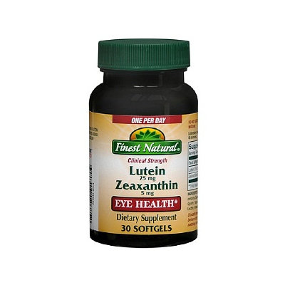 Finest Natural Lutein 25Mg With Zeaxanthin 5Mg