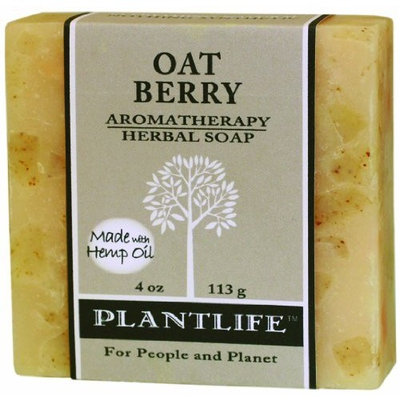 Plantlife Oat Berry 100% Pure & Natural Aromatherapy Herbal Soap - 4oz (113g)